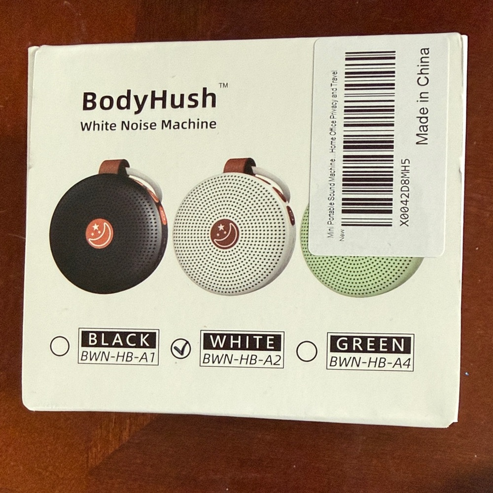 White Noise Machine - Black, White, Green